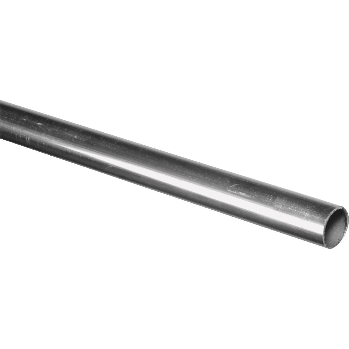 Hillman, HILLMAN Steelworks Aluminum 1 In. O.D. x 3 Ft. Round Tube Stock