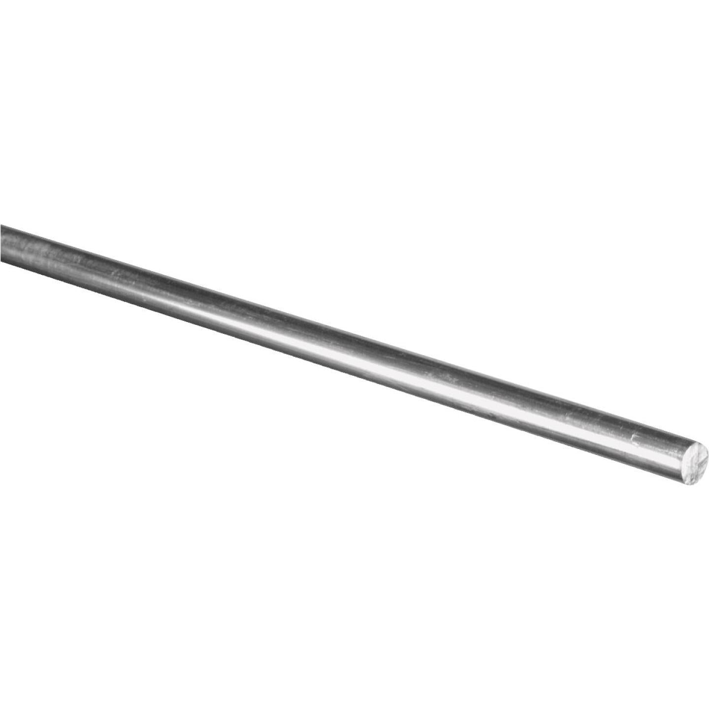 Hillman, Hillman Steelworks Aluminum 1/4 In. X 3 Ft. Solid Rod