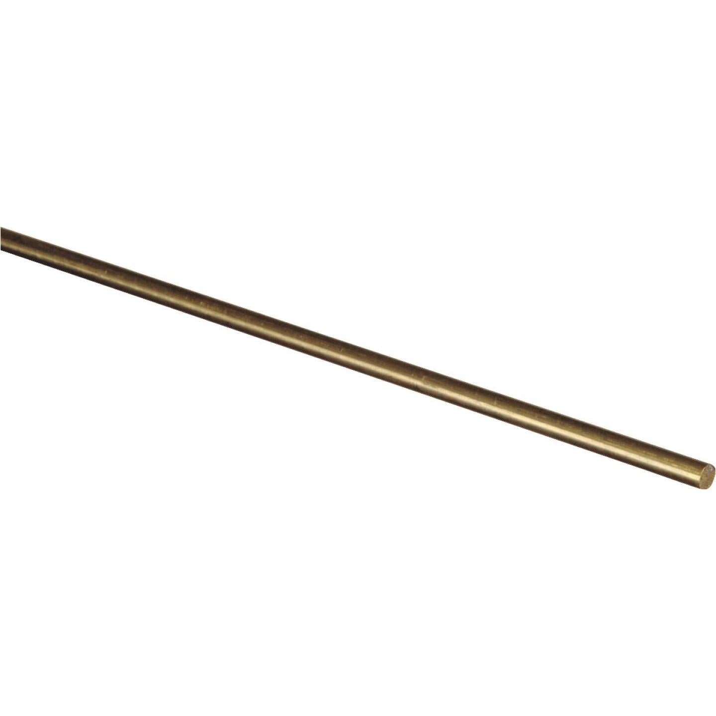 Hillman, Hillman Steelworks Brass 1/4 In. X 3 Ft. Solid Rod