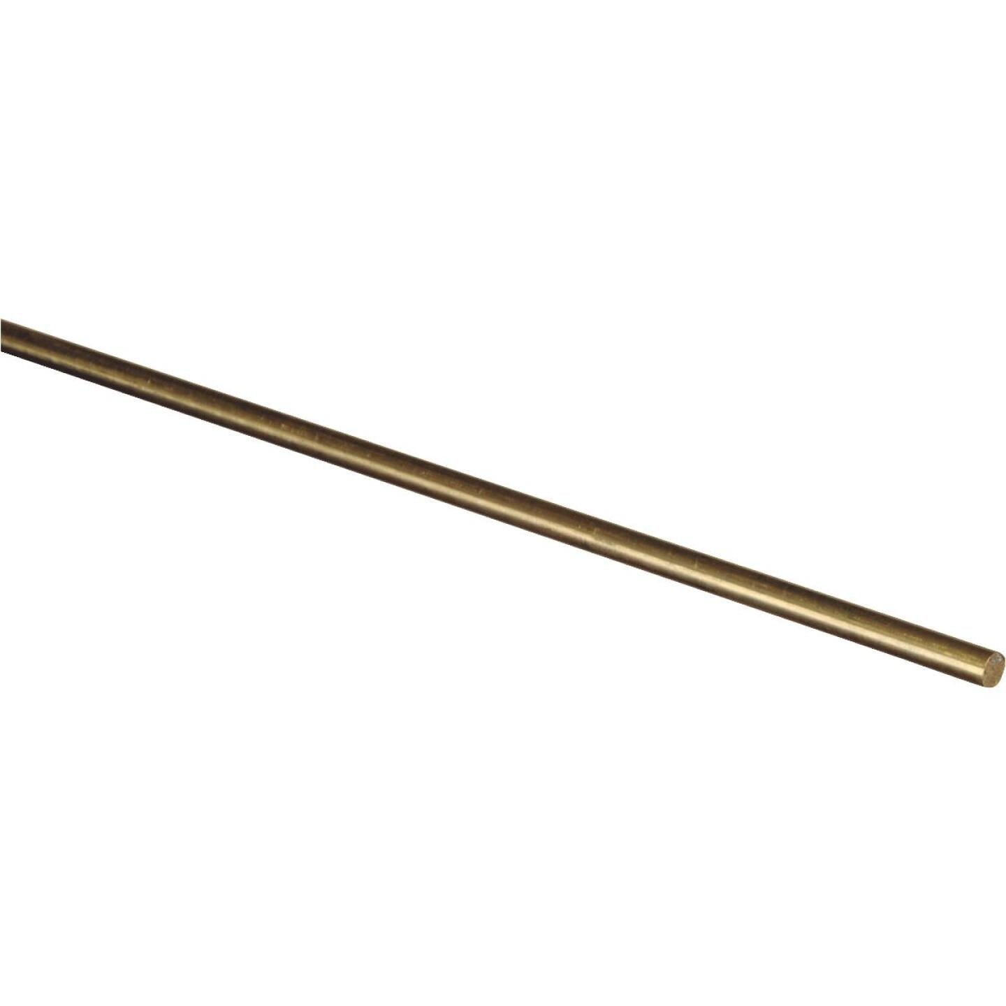 Hillman, Hillman Steelworks Brass 1/8 In. X 3 Ft. Solid Rod