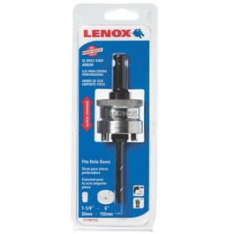 Lenox, Hole Saw Arbor, Quick Change, 1.25-in. to 6-In.