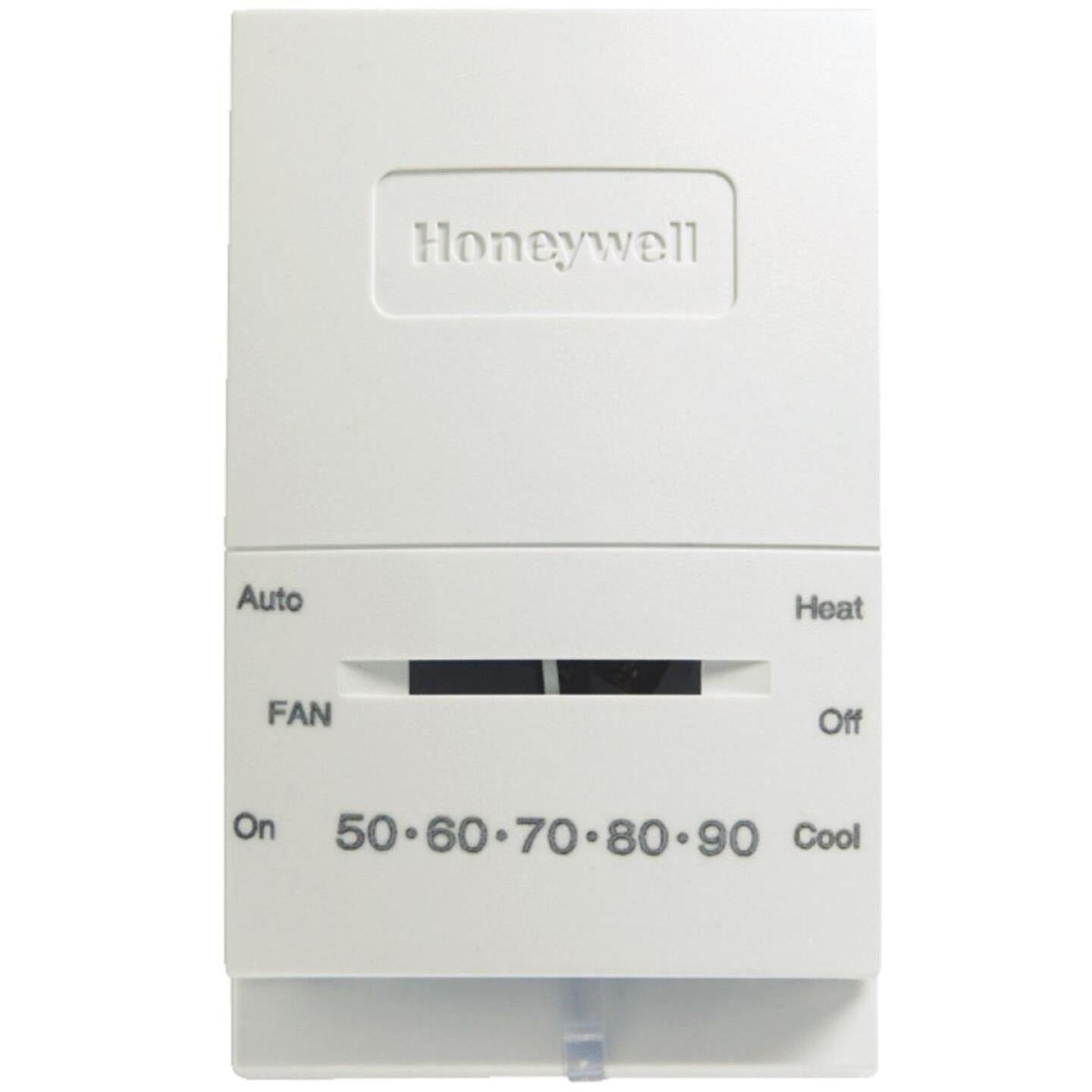 Honeywell, Honeywell 55 F to 85 F Off-White Mechanical Thermostat