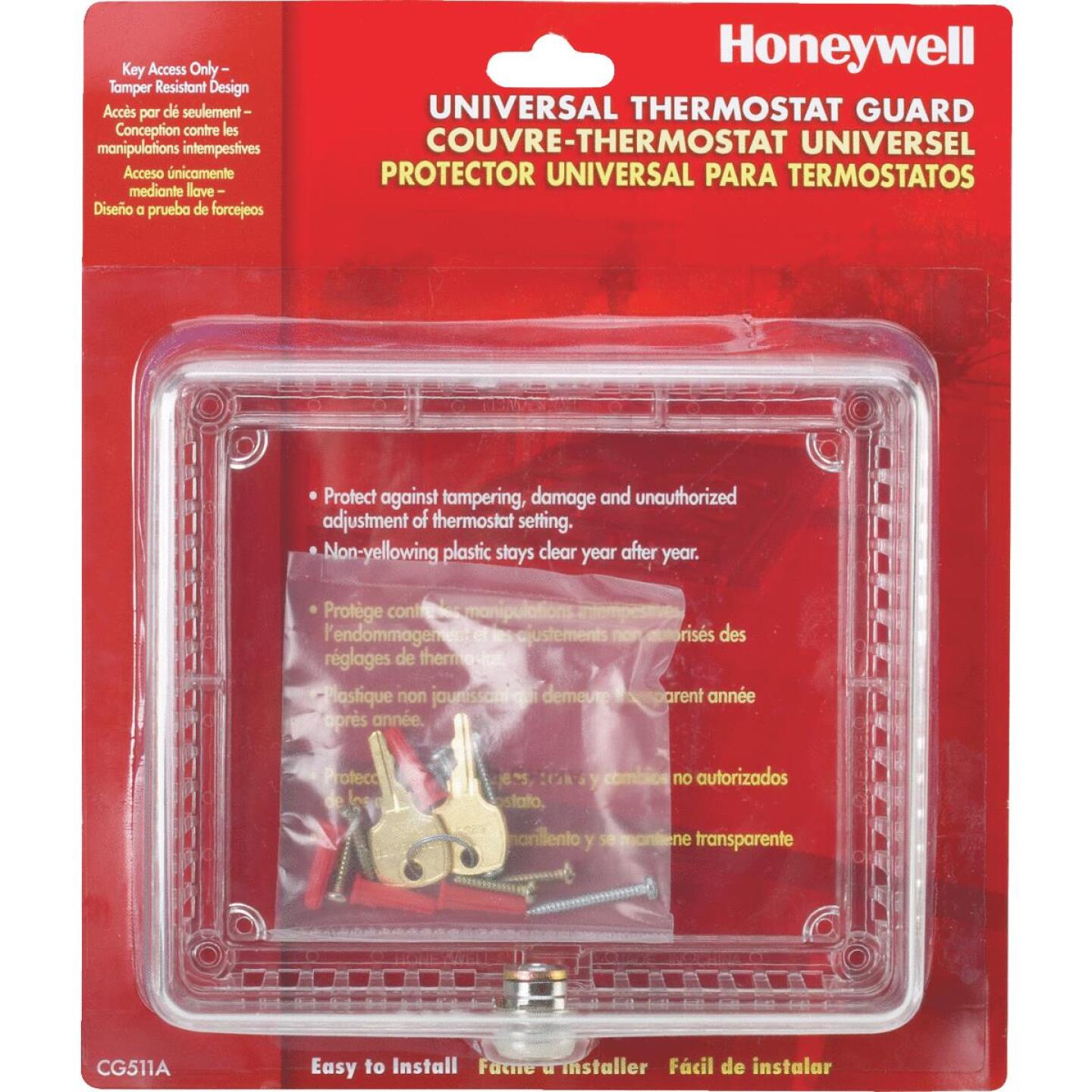 Honeywell, Honeywell Clear 7-1/2 In. 6-1/2 In. Thermostat Guard