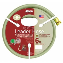 Various, Hose Reel Leader Hose, Heavy Duty, 5/8-In. x 6-Ft.