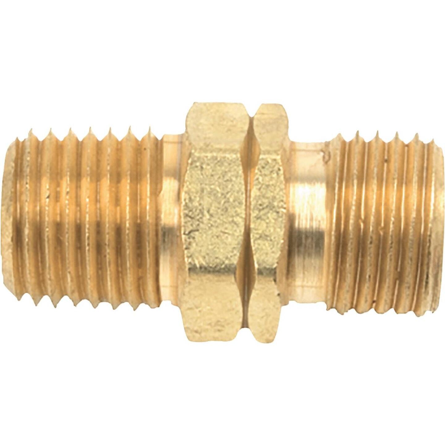 Mr. Heater, MR. HEATER 1/4 In. MPT x 9/16 In. LHMT Brass Male Pipe Fitting