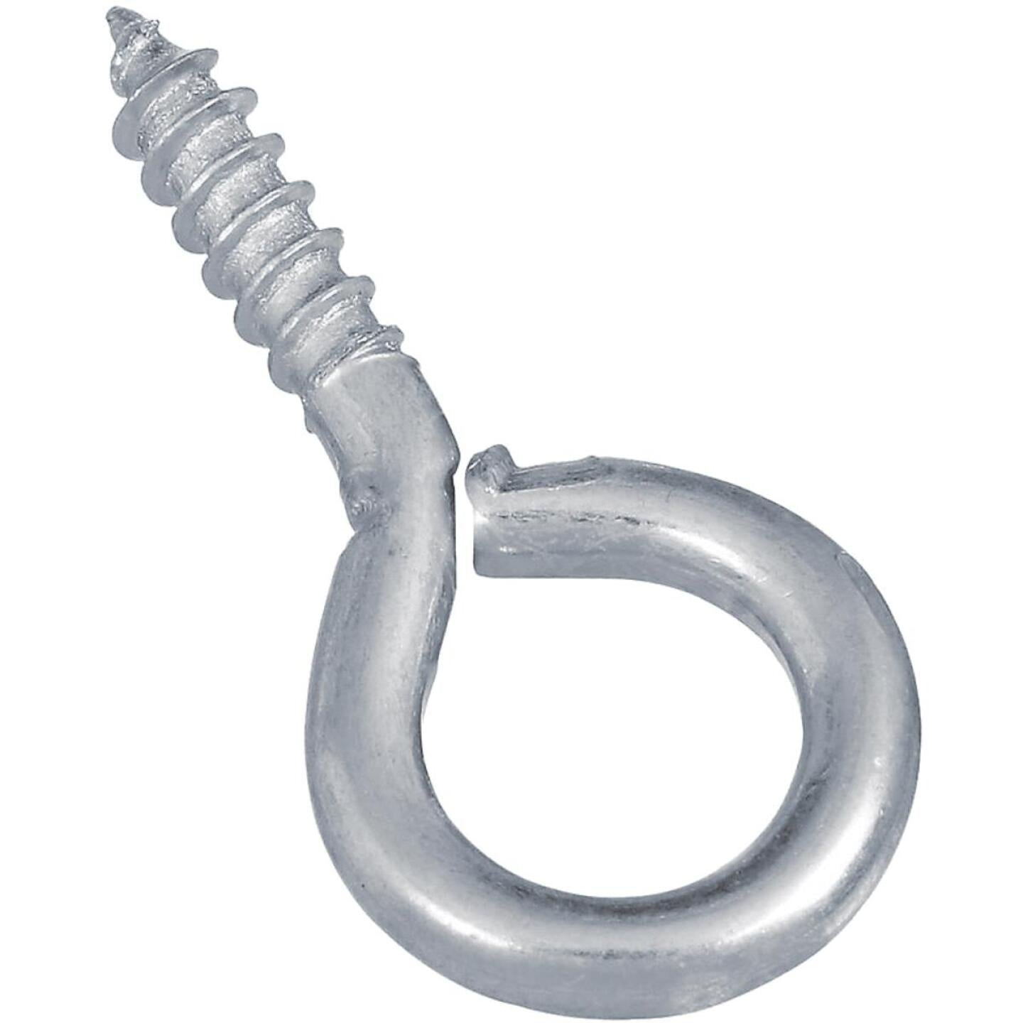 National, National #10 Zinc Large Screw Eye (8 Ct.)