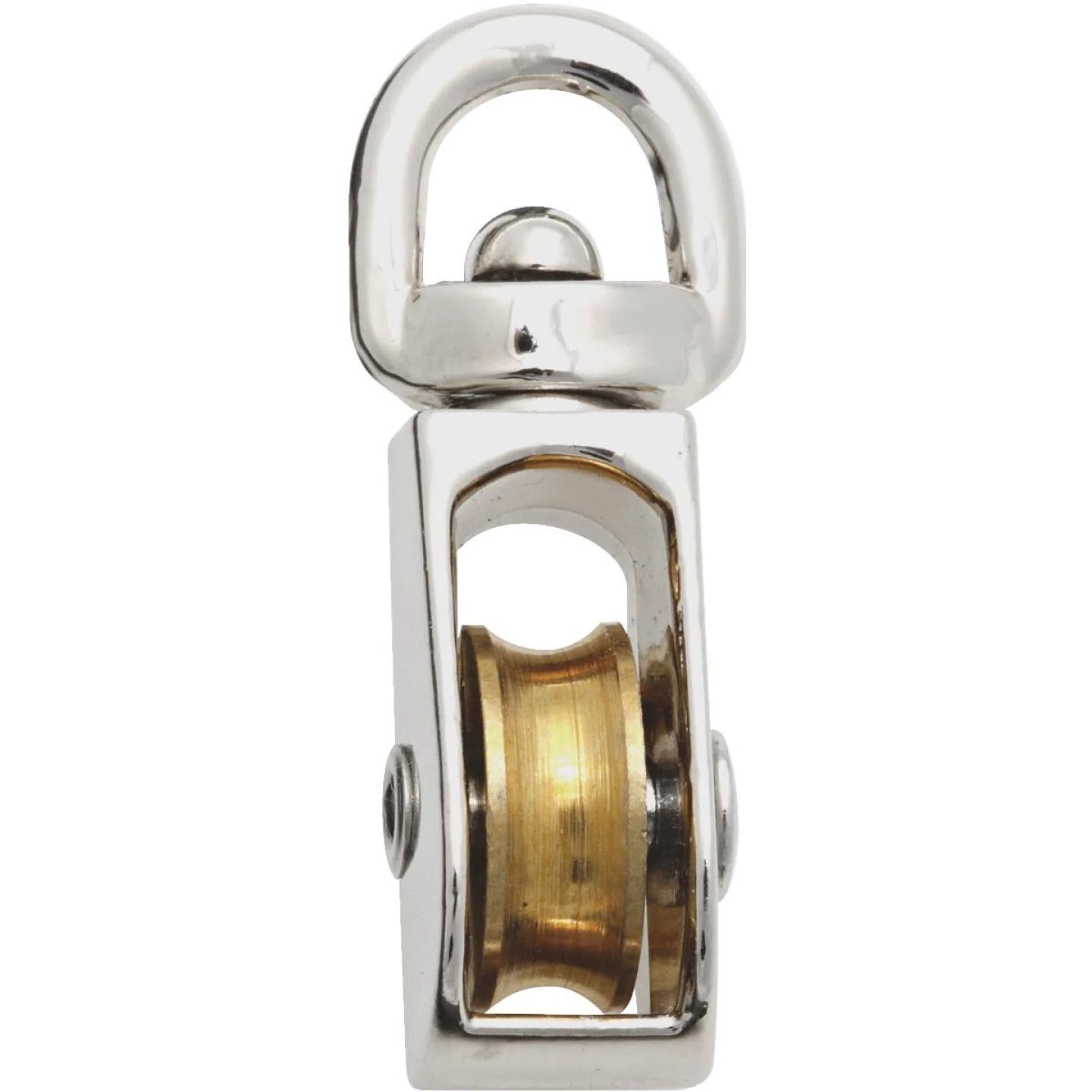 National, National 1/2 In. O.D. Single Swivel Eye No-Rust Rope Pulley