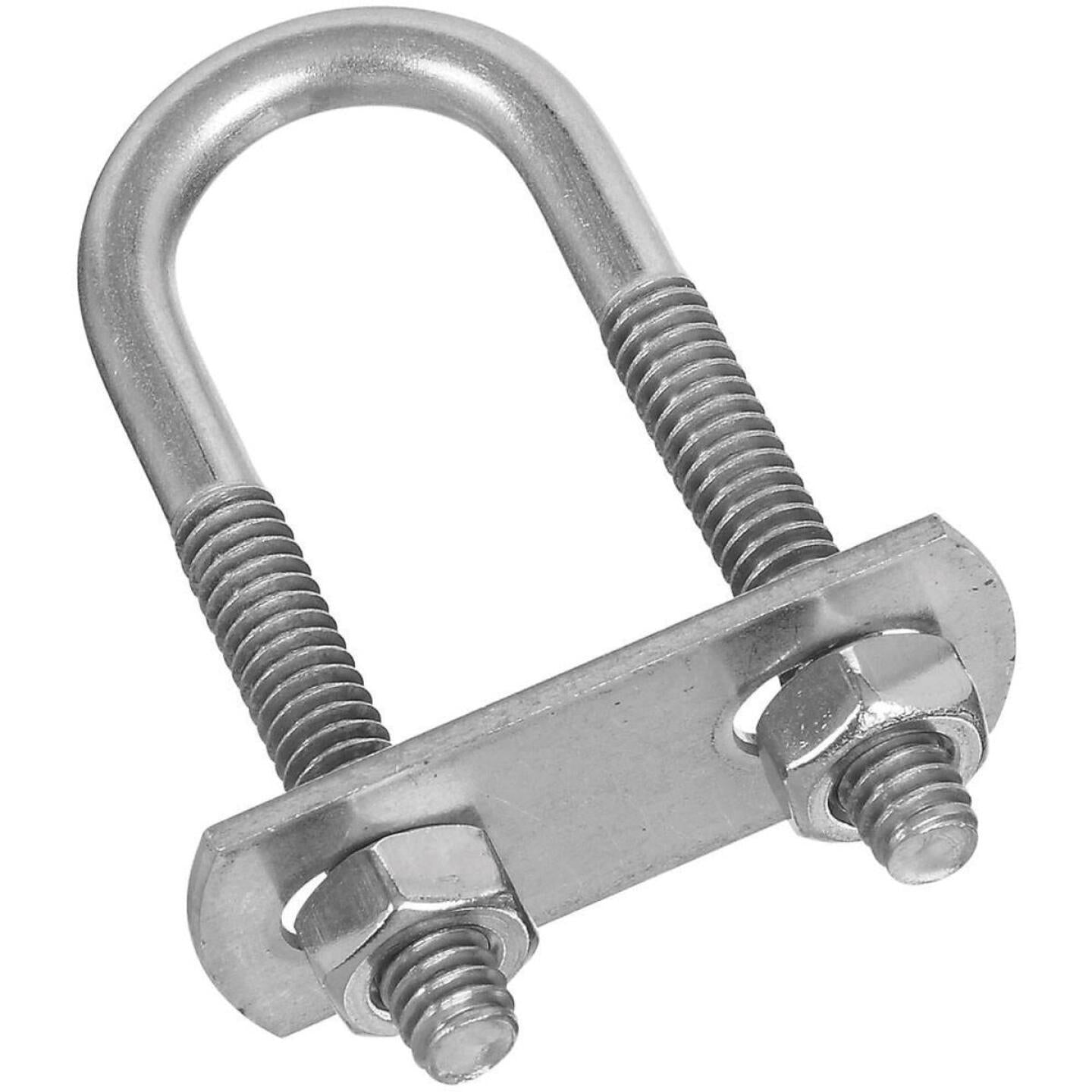 National, National 1/4 In. x 3/4 In. x 2-1/2 In. Stainless Steel Round U Bolt