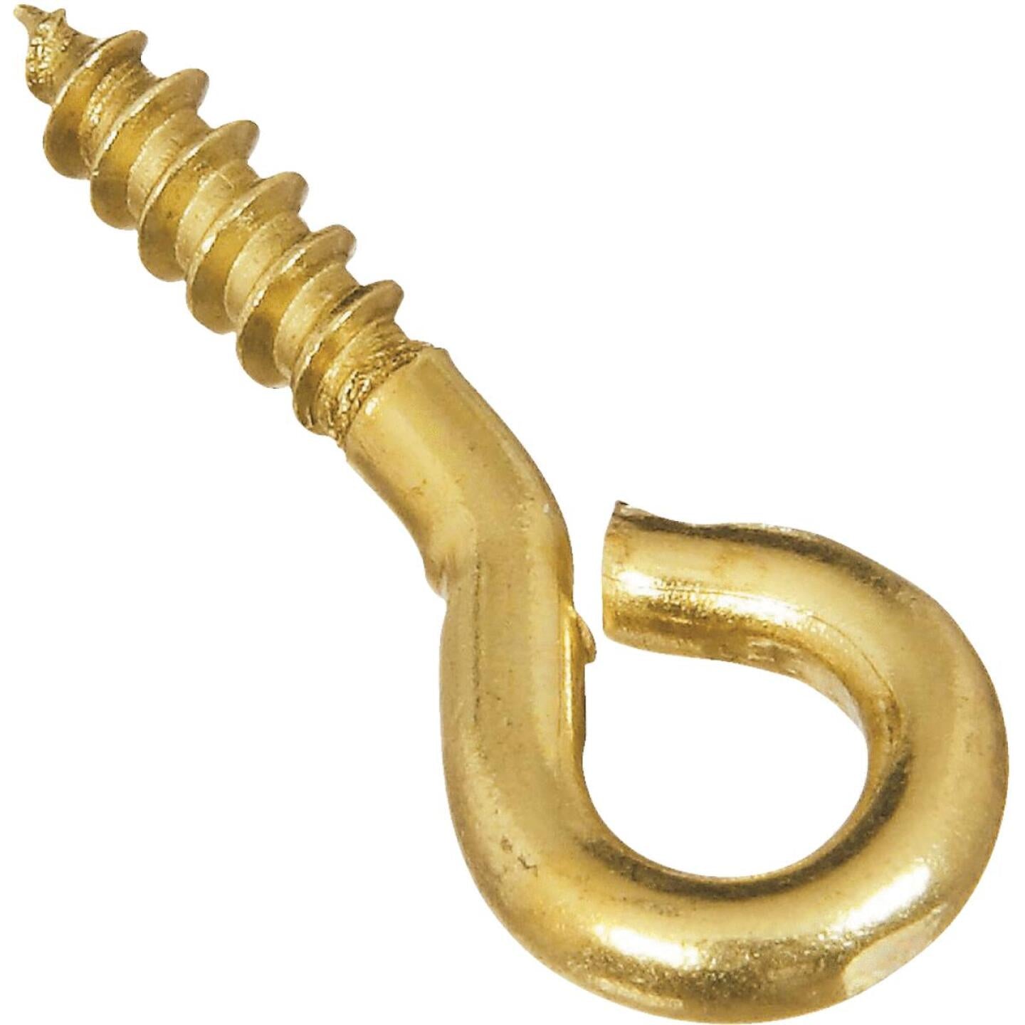 National, National #212 Brass Small Screw Eye (7 Ct.)